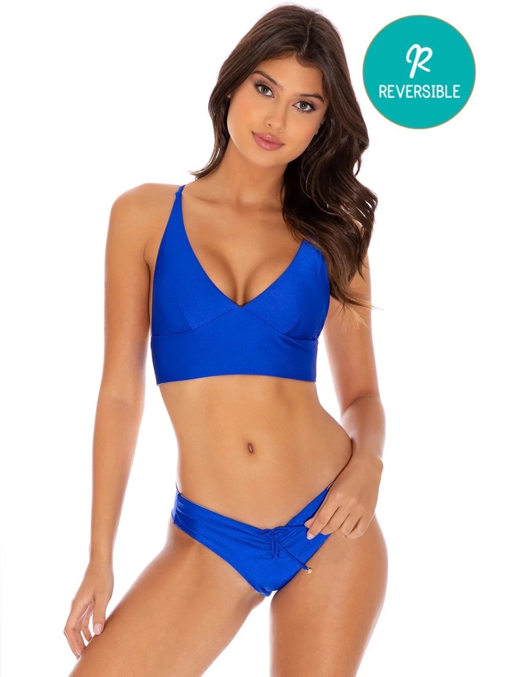 Luli Fama Cosita Buena Bikini Set – Electric Blue | Excellent Condition